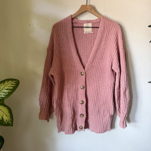 Urban Outfitters | Starry Night Button-Through Oversized Cardigan - Picture 1 of 7